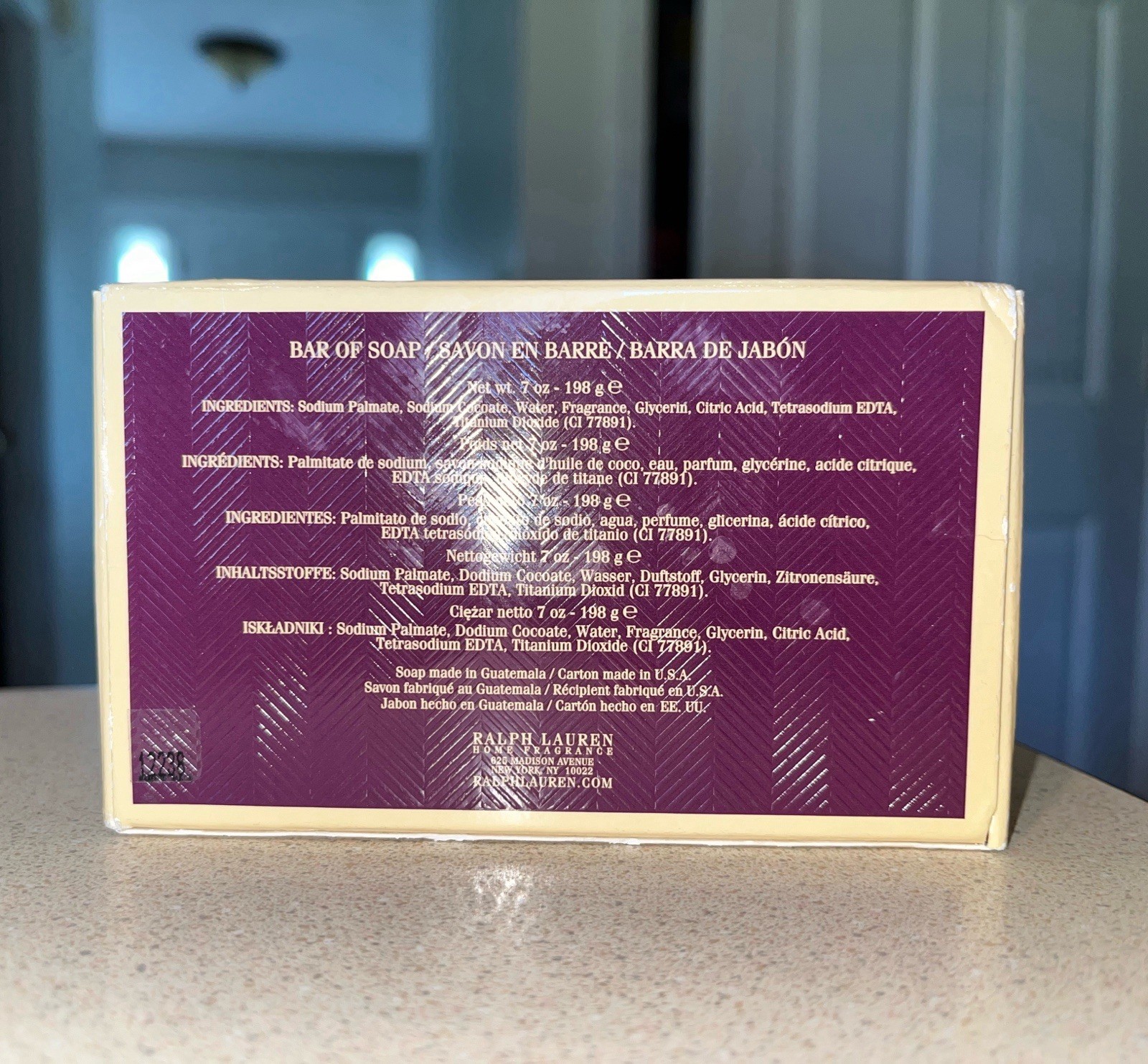 Lauren by Ralph Lauren Crackling Fire Soap 7 Oz New In Box