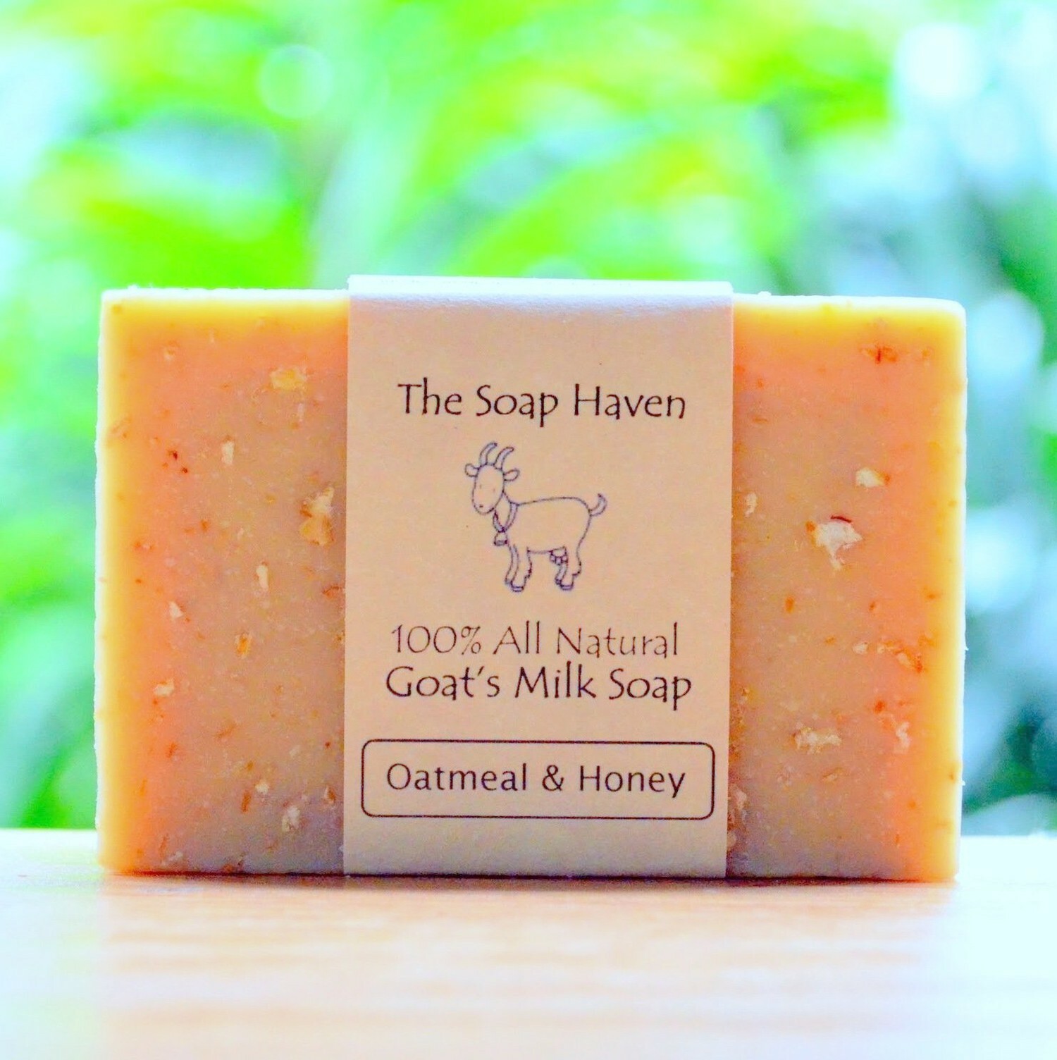 4 Bars of All Natural Oatmeal & Honey, Fresh Goat Milk Soap for Eczema. FRAGR…