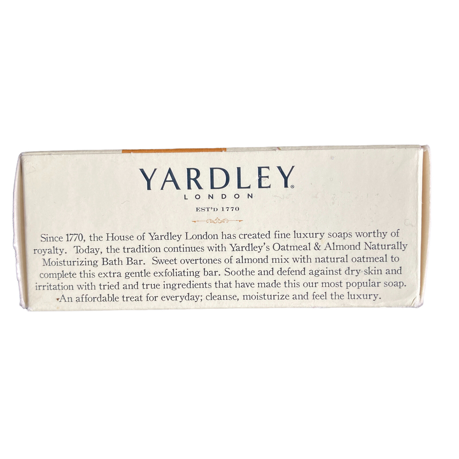Yardley Bar Soap Oatmeal & Almond Exfoliating Moisturizing Bath for Dry Skin NIP