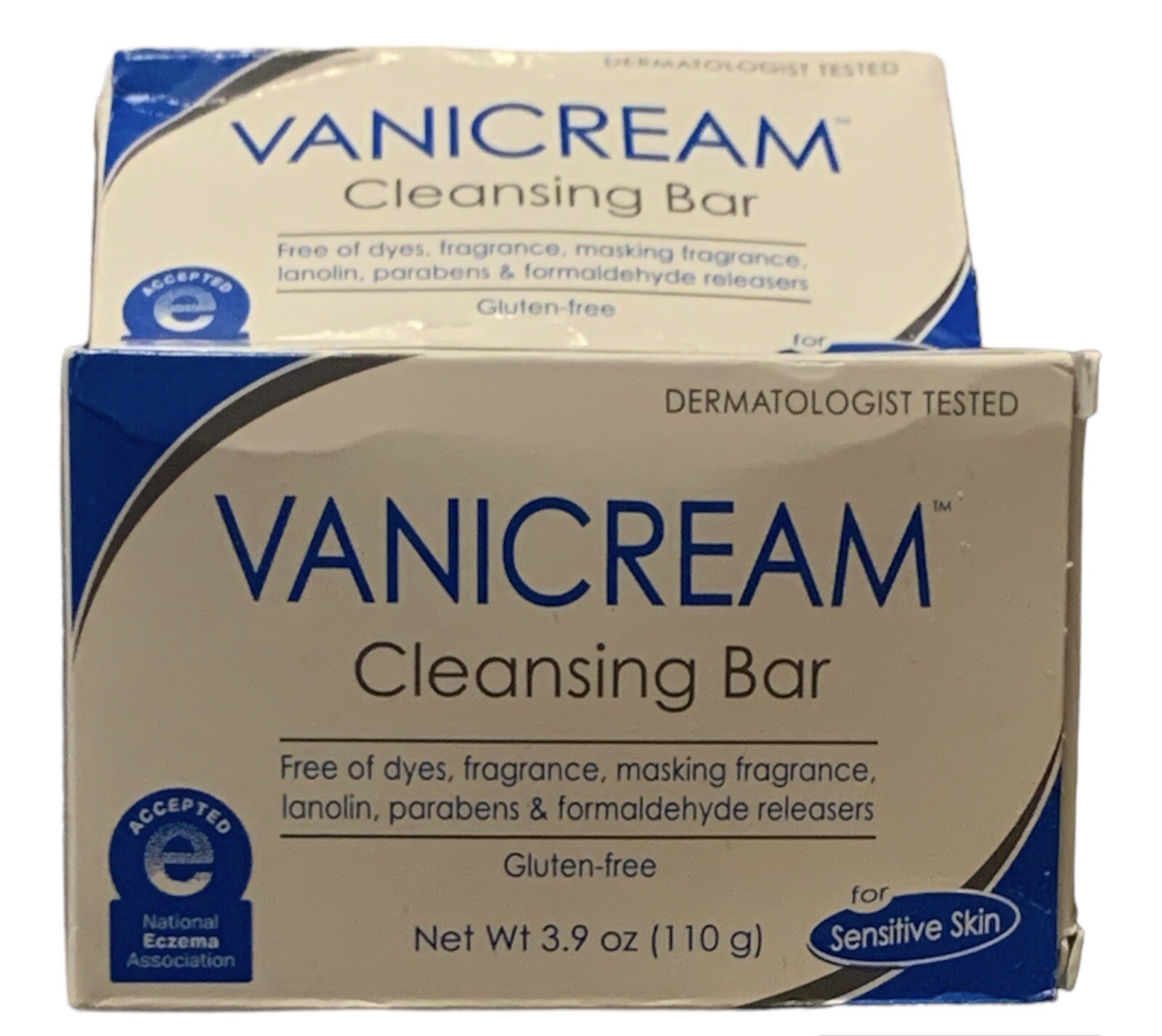 Vanicream Cleansing Bar for Sensitive Skin 3.90 oz (Pack of 2)