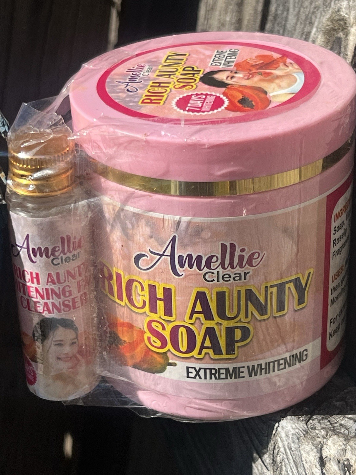 Amellie Clear Rich Aunty Soap Extreme Whitening Soap