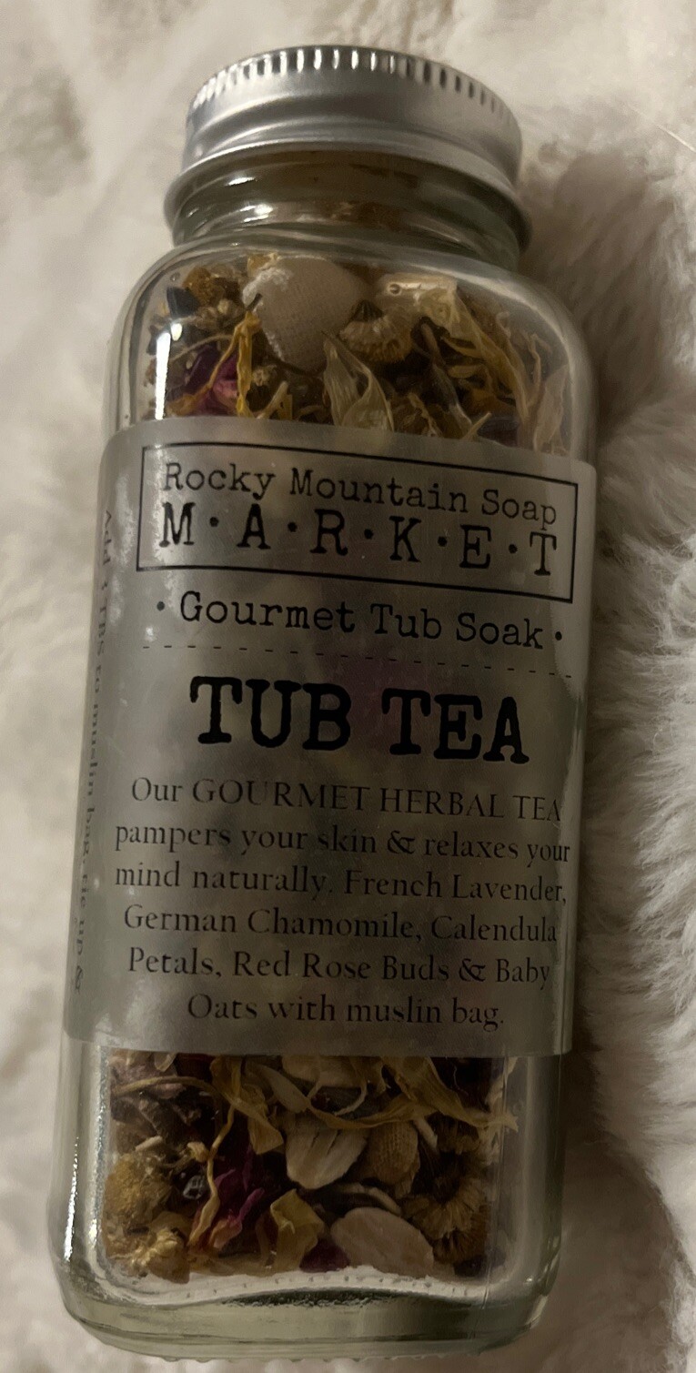 Rocky Mountain Soap Market Gourmet Tub Soak Tub Tea