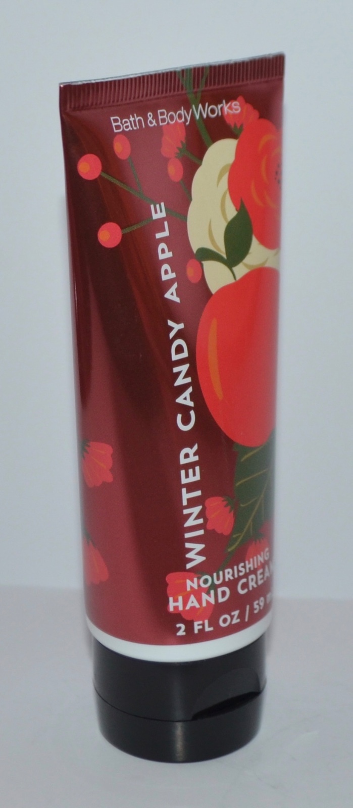 BATH BODY WORKS WINTER CANDY APPLE NOURISHING HAND CREAM LOTION TRAVEL SIZE 2 OZ