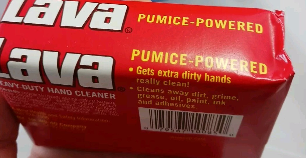 6 Pack LAVA Bars Soap 5.75 Oz Heavy Duty W/Pumice – Hand Cleaner Grease Dirt
