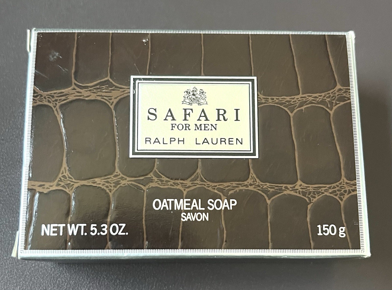 Ralph Lauren SAFARI For Men Oatmeal Soap 5.3 oz / 150 g – New in Box
