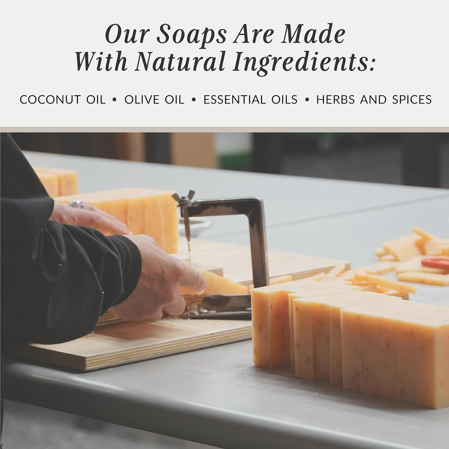 Organic Frankincense Myrrh Bar Soap – Cruelty-Free Moisturizing Cleanser 4oz
