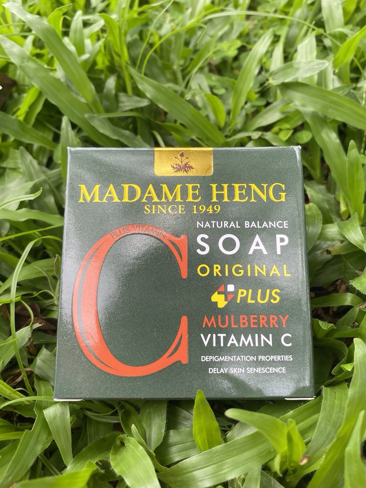 Madame Heng Natural Balance Soap Original Plus Mulberry Vitamin C 150g x 2 Bars