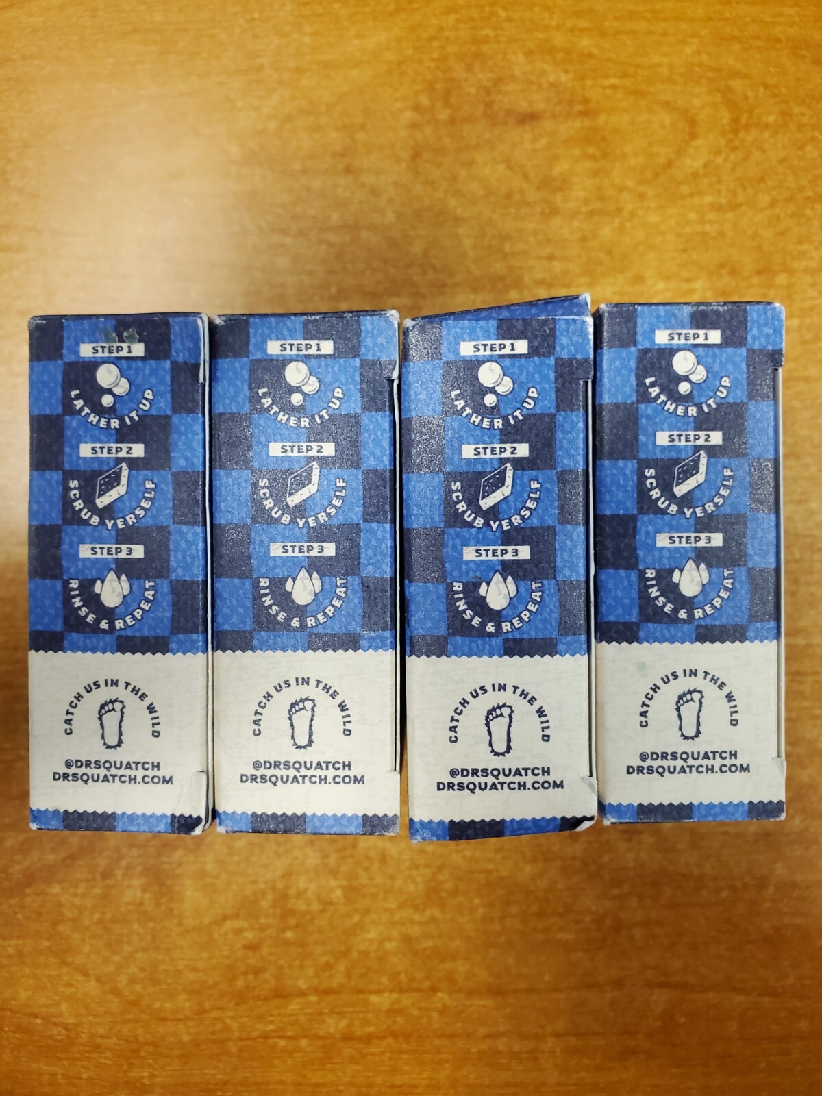 4 Bars: Dr. Squatch Bar Soap Harry Potter *RAVENCLAW* Light Grit (2898)