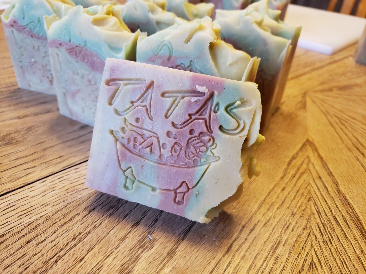 Tatas Handmade Goat Milk Soap Hemp Shea Oatmeal Tallow Quick Ship! 4.7-5oz Bars