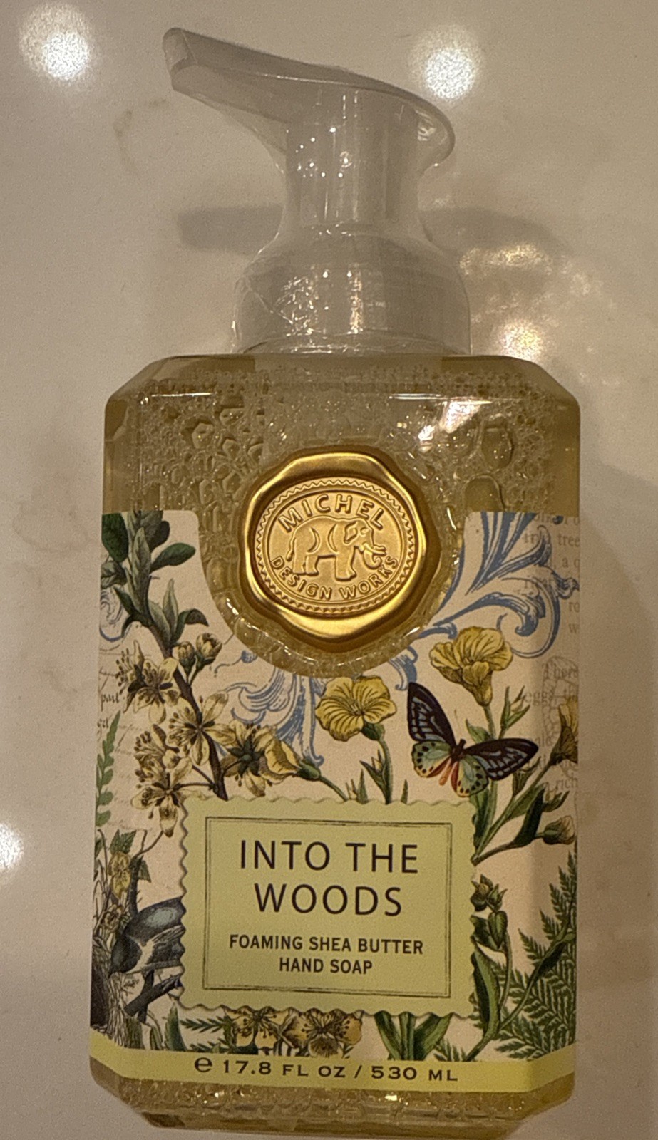 Michel Design Works SHEA BUTTER FOAMING HAND SOAP Into The Woods 17.8 Oz
