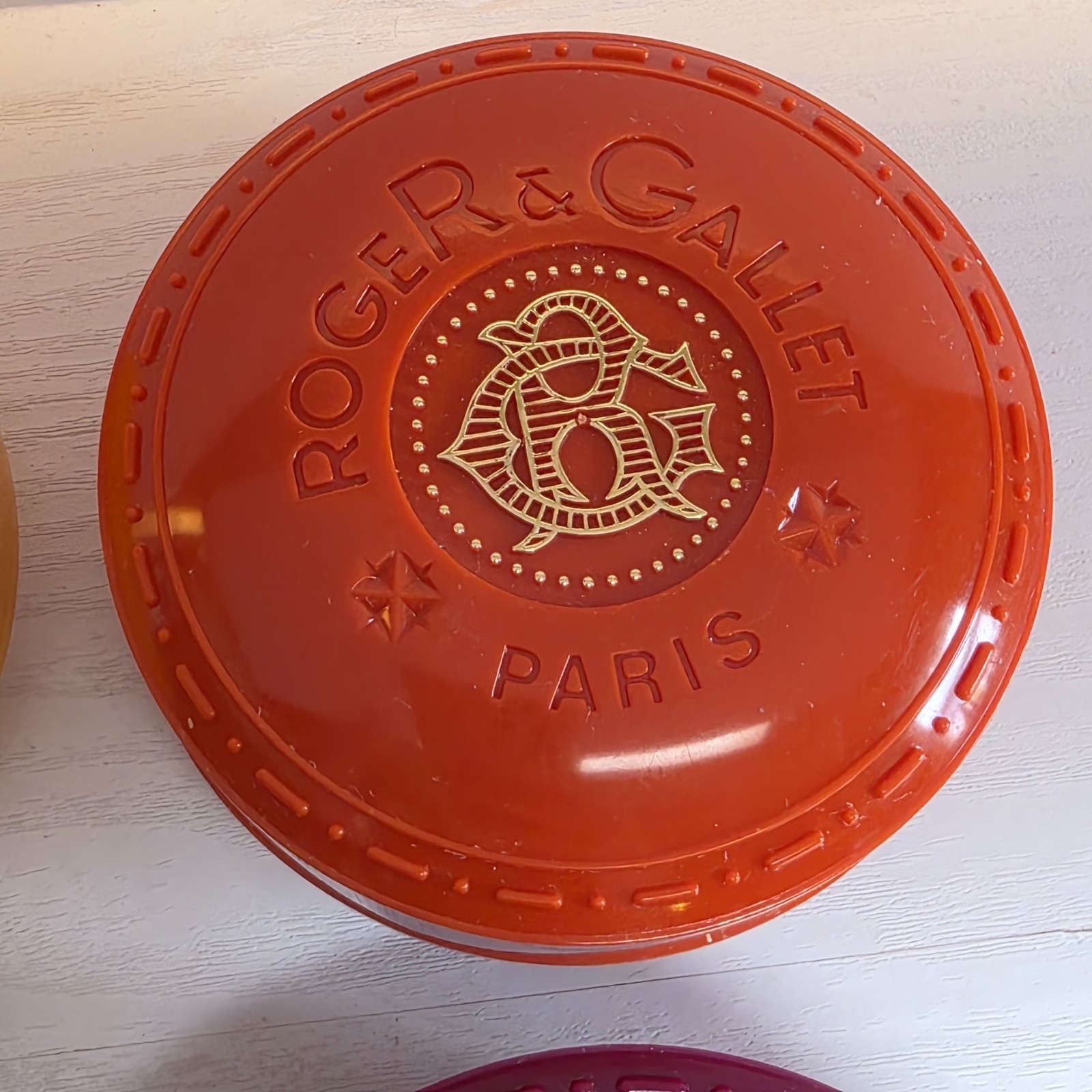 Vintage Roger & Gallet Paris Perfumed Soap Lot 5.3oz w/Case 6 Soaps