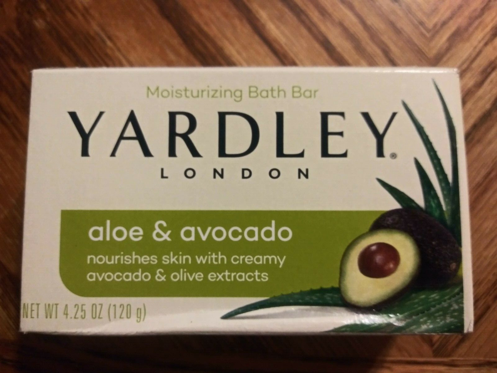 Yardley London Natural Moisturizing Soap 6 Bars Aloe & Avocado Paraben Free New