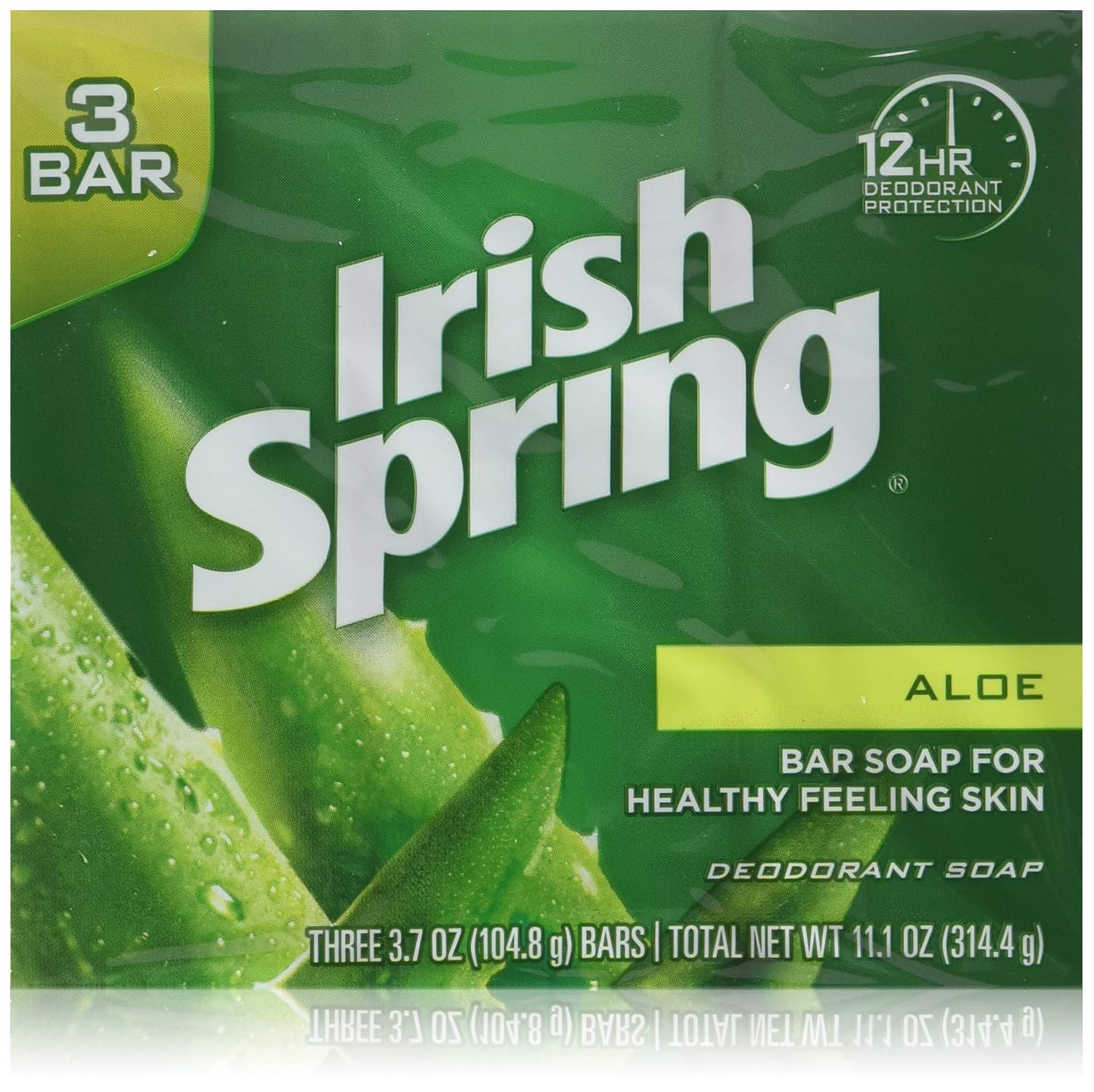 s Aloe Bath Soap, 3.75 Oz. Bars, (2) 3 Bar Packages
