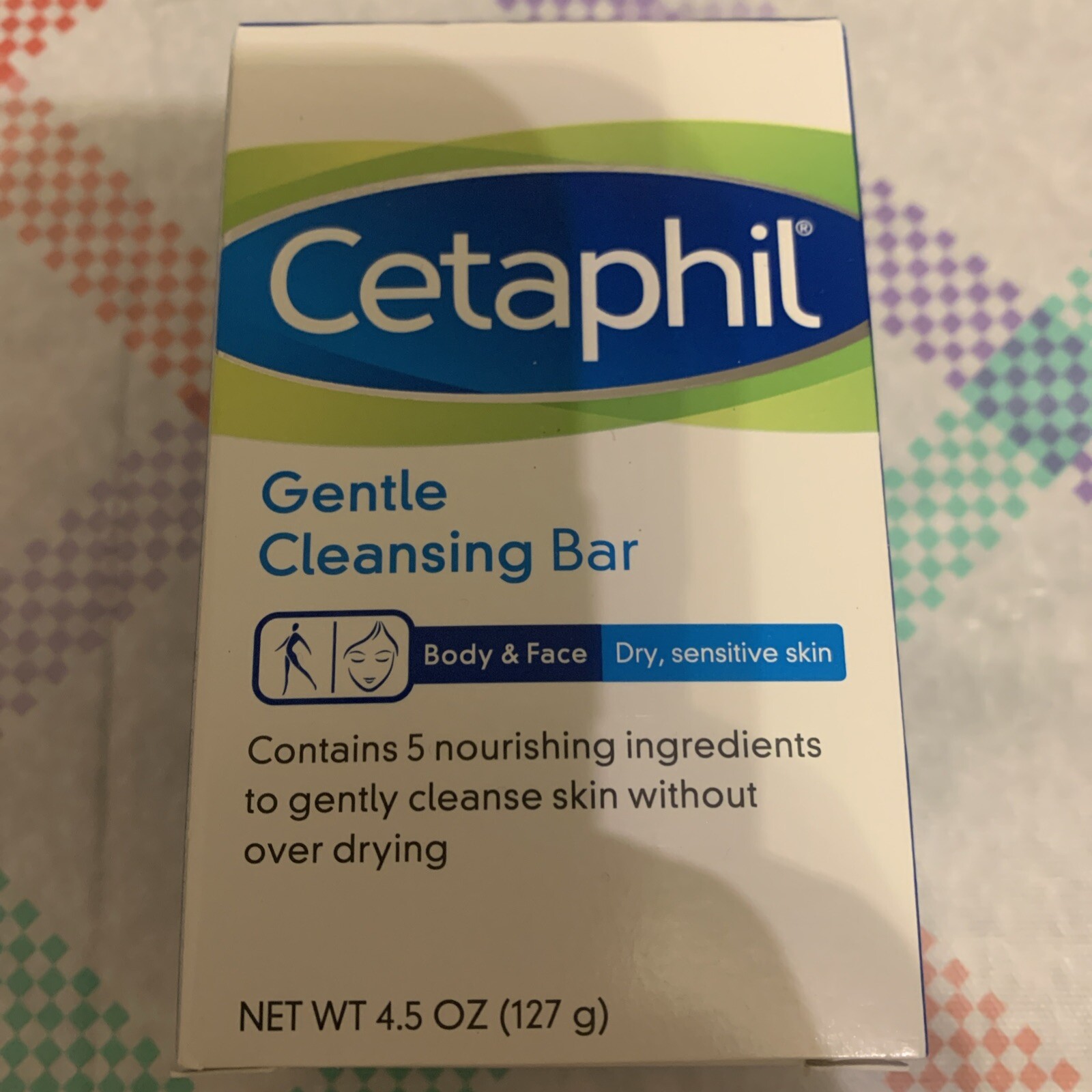 Cetaphil Gentle Cleansing Bar, 4.5 oz
