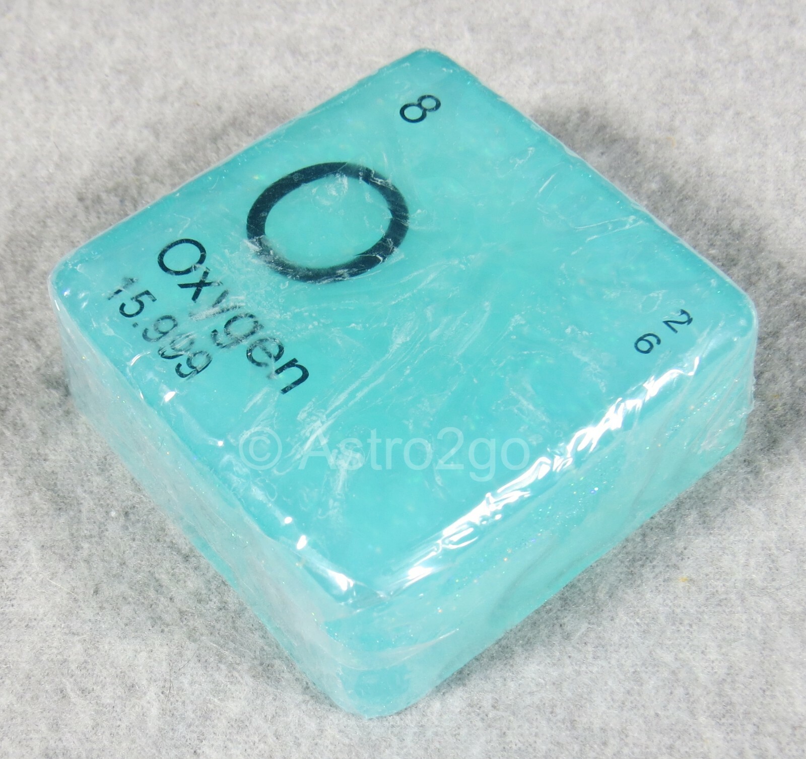 PERIODIC TABLE ELEMENT “O” OXYGEN NOVELTY HAND BATH SOAP-4 oz JUST BUBBLY NEW!
