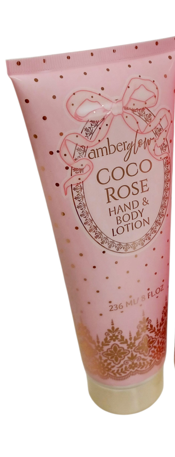 Amberglow Coco Rose Hand & Body Lotion 8 fl oz (236 mL) – Moisturizing