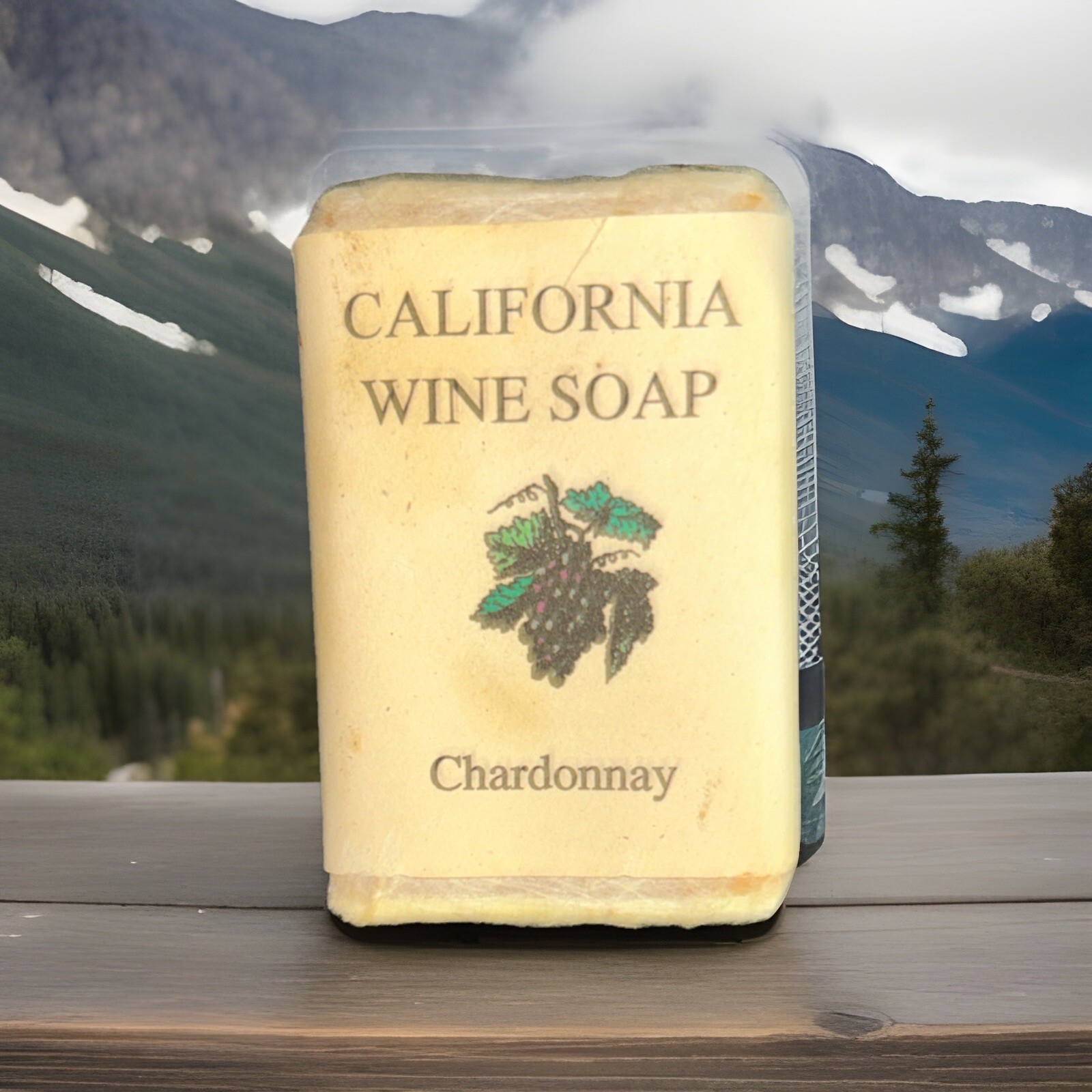 Dancing Madrone California Hand Made Wine Soap Chardonnay, .3 oz/8.5gr