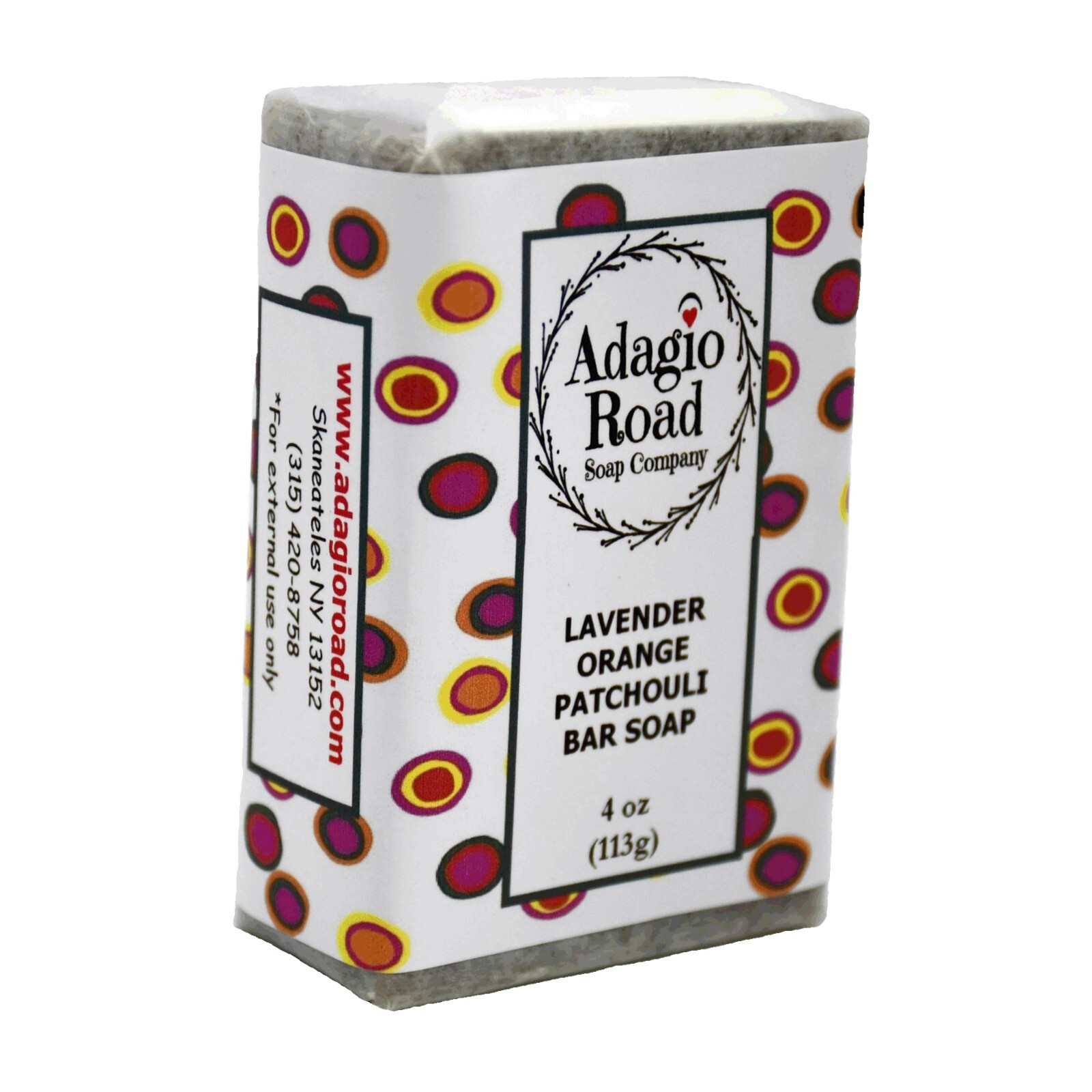 CLEARANCE: Natural Palm Oil Free Bath Bar Soap, Choose Scent