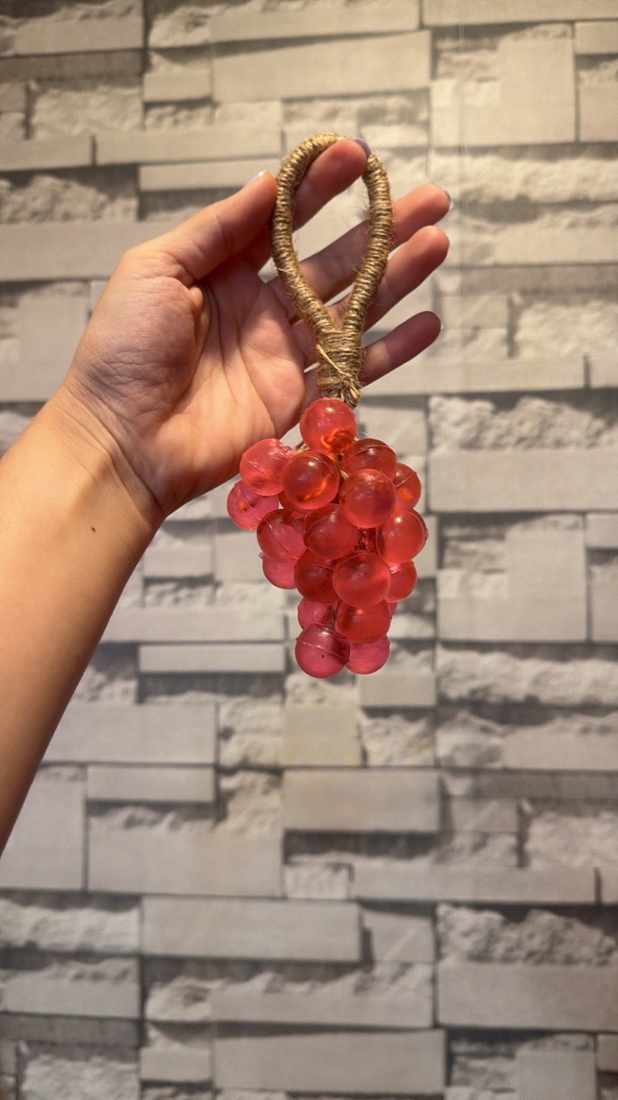 Grape Soap, Handmade Grape Soap on a Rope, Decorative & Aromatic Soaps With Aloe