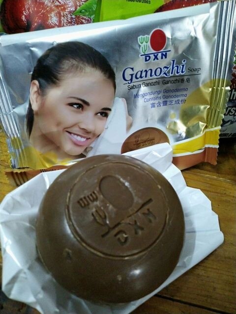 x2 DXN Ganozhi Soap with ganoderma, 80g~Ship from Malaysia 🇲🇾