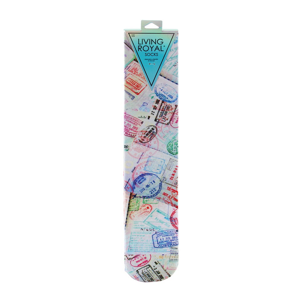 Living Royal Travel Knee High Socks Model No. 7190K – 1 Pair