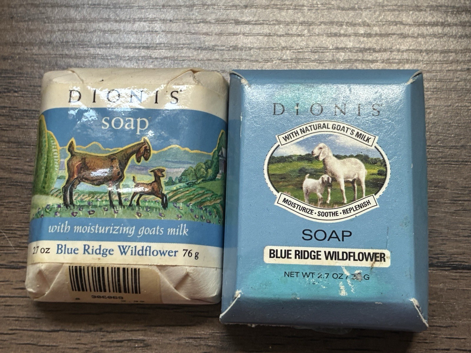 Dioni’s Goats milk Soap Bars 2.7oz Ea Blue Ridge Wildflower