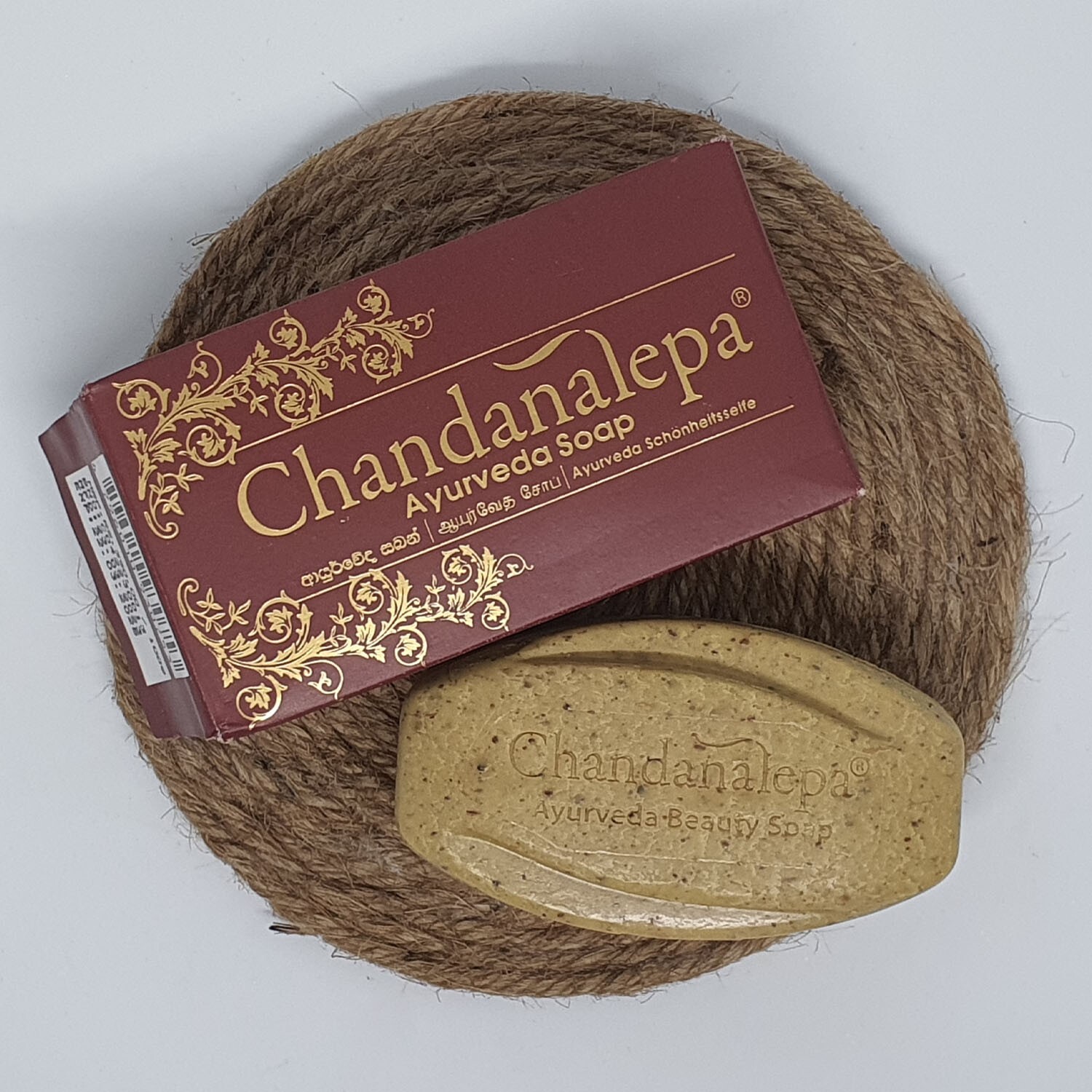 Chandanalepa Ayurveda Herbal Beauty Soap 100g Natural Health Body Skin Cleaning