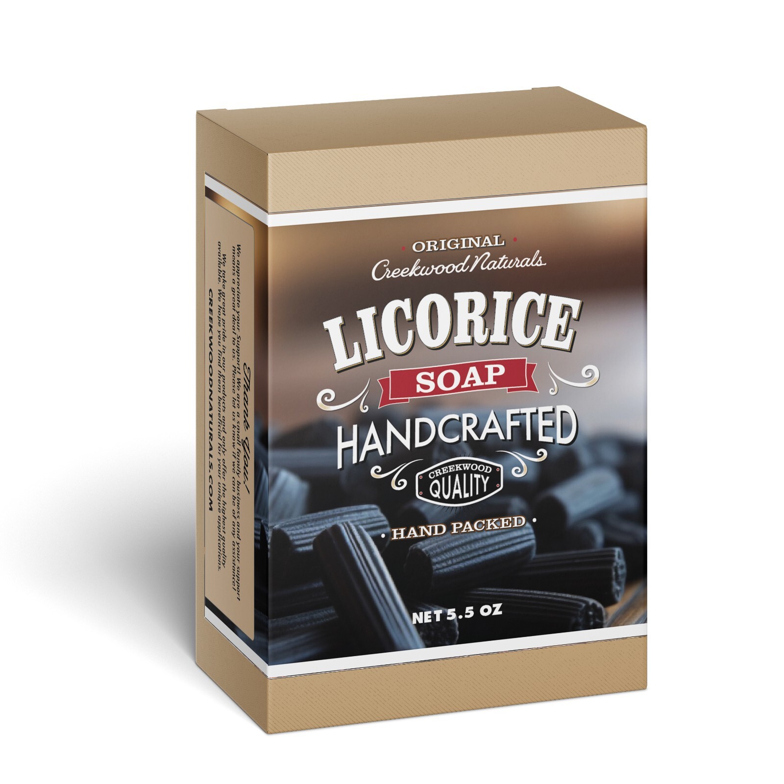 Handcrafted Licorice Soap Bar – American Made All Natural Soap with Licorice