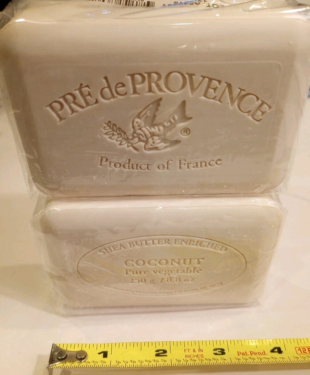 Pre de Provence Bar Soap Coconut (Lot of 2) 250 g – 2019