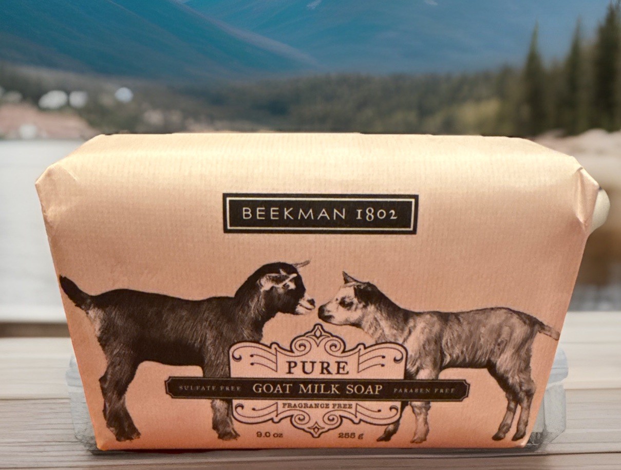 New Beekman 1802 PURE GOAT MILK SOAP Bar •9oz / 255g • Full Size, Fragrance Free
