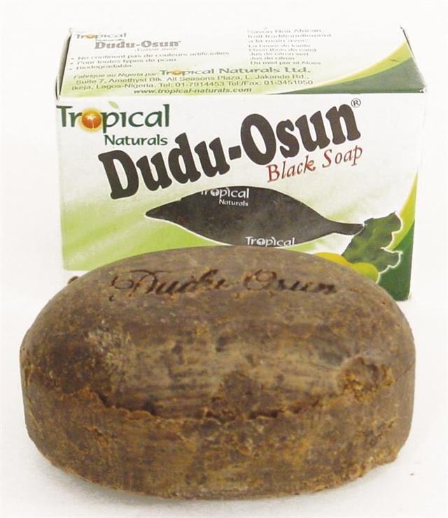 2 X Tropical Naturals Dudu Osun Black Soap,Psoriasis,Eczema,Acne,Fungus *UK POST