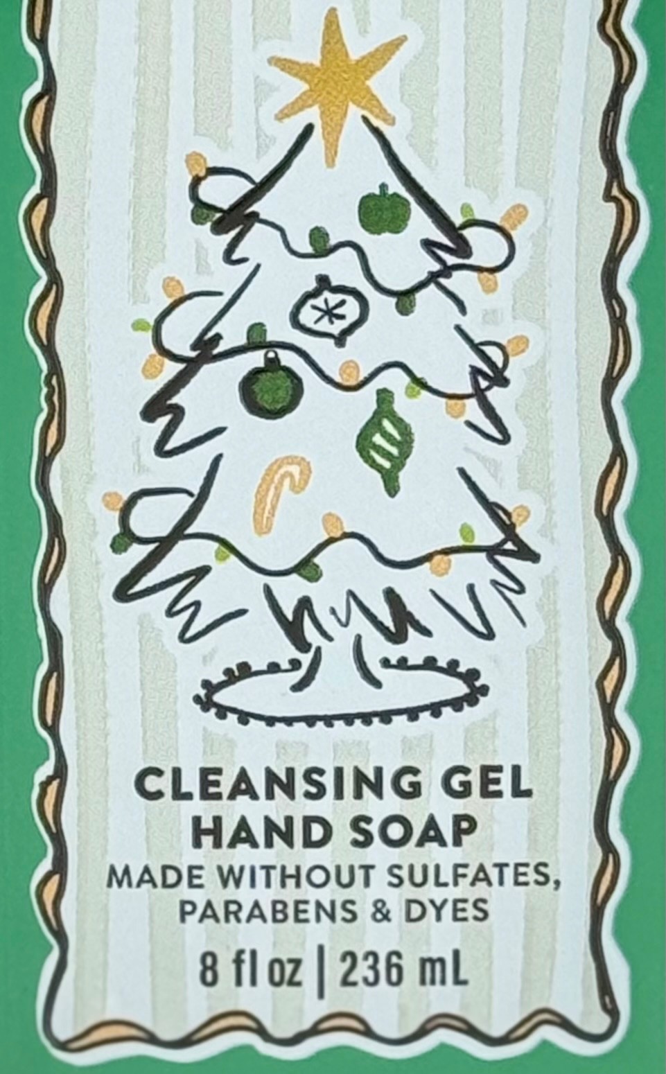 5 NEW BATH & BODY WORKS VANILLA BEAN NOEL CLEANSING GEL HAND SOAP WASH 8 OZ PUMP