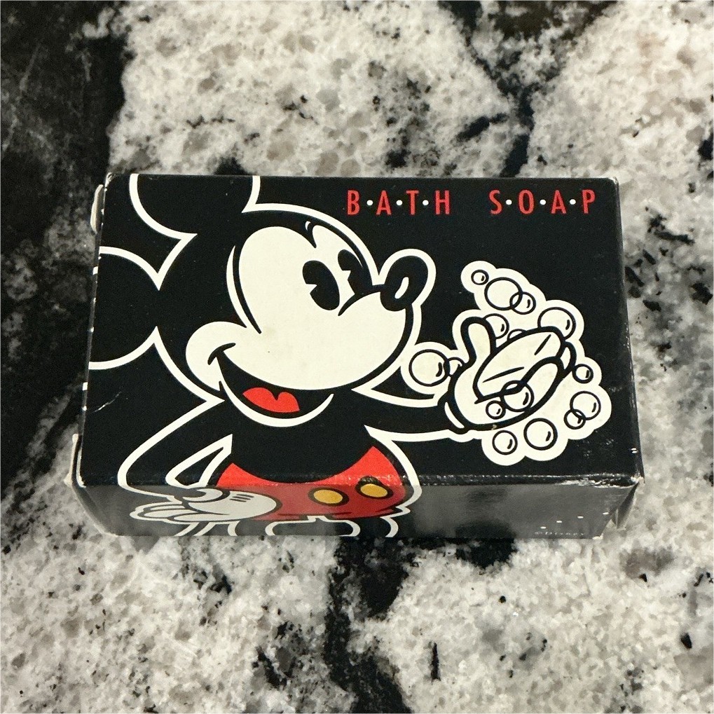Walt Disney Resorts Mickey Mouse Club 1955 Bath Soap Bar White In Box