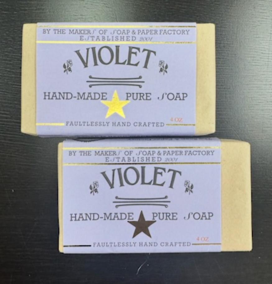 The Soap and Paper Factory (VIOLET) Assorted Soap Package