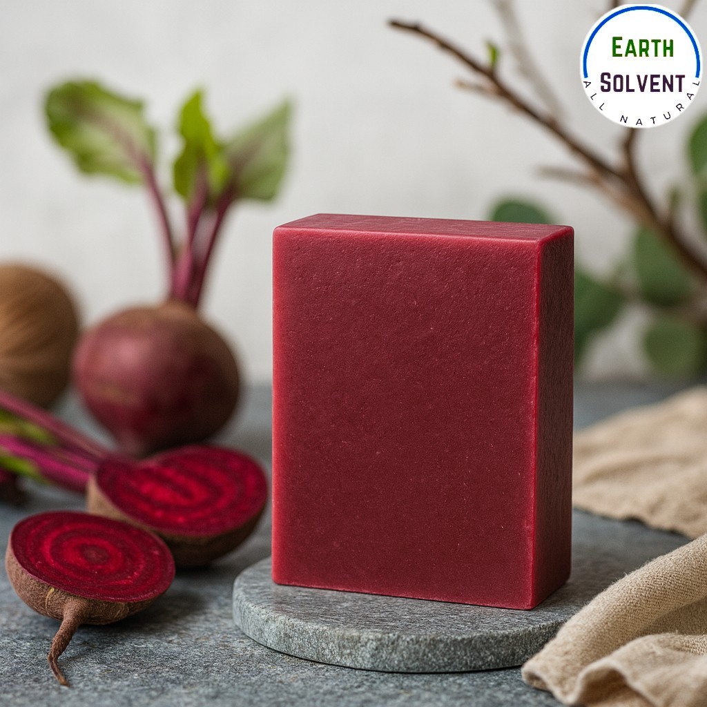 Beetroot & Madder Root Soap Bar 5oz Natural Cold Process | Anti-Aging Rejuvenate