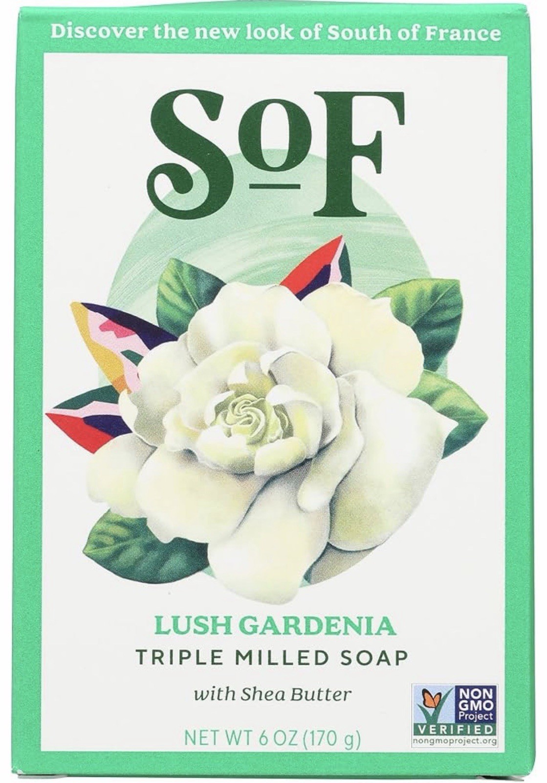 South of France Triple Milled Soap Shea Butter 6 oz Assorted Scents – 8 Pack