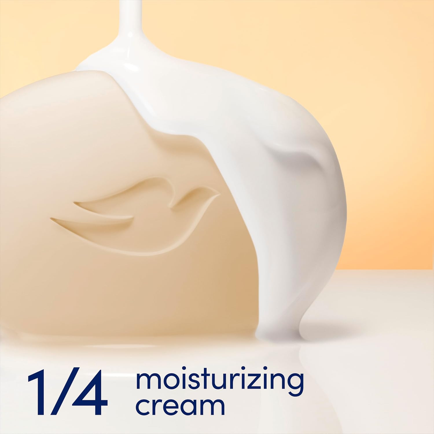Dove Indulge Beauty Bar Soap 6 Count, Warm Vanilla & Sweet Cream, 3.75 Oz I Indu