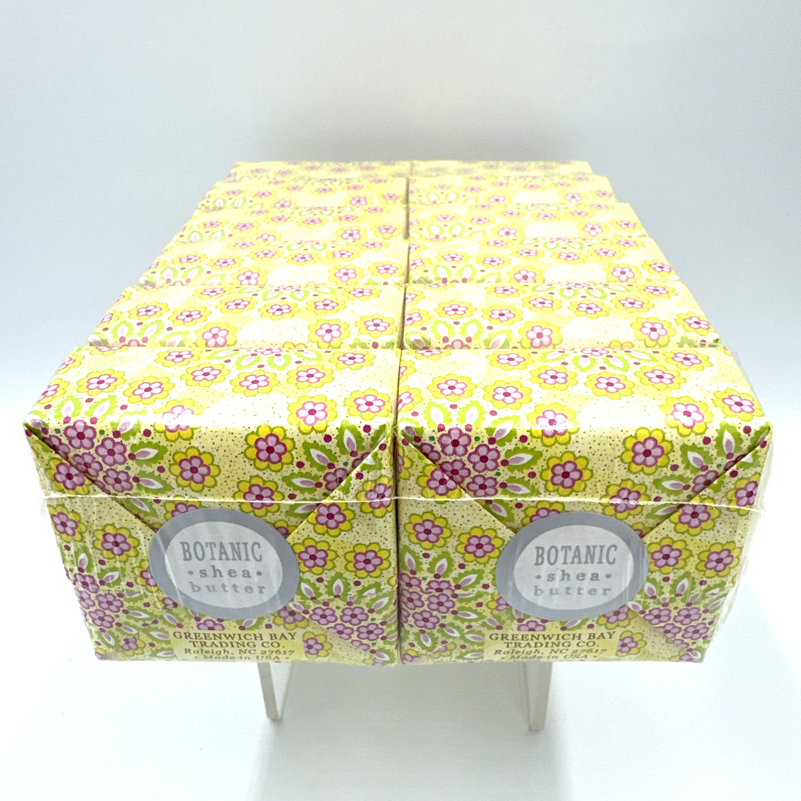 Greenwich Bay Lemon Verbena Shea Butter Soap Lot Of 12 Bars/1.9oz Each
