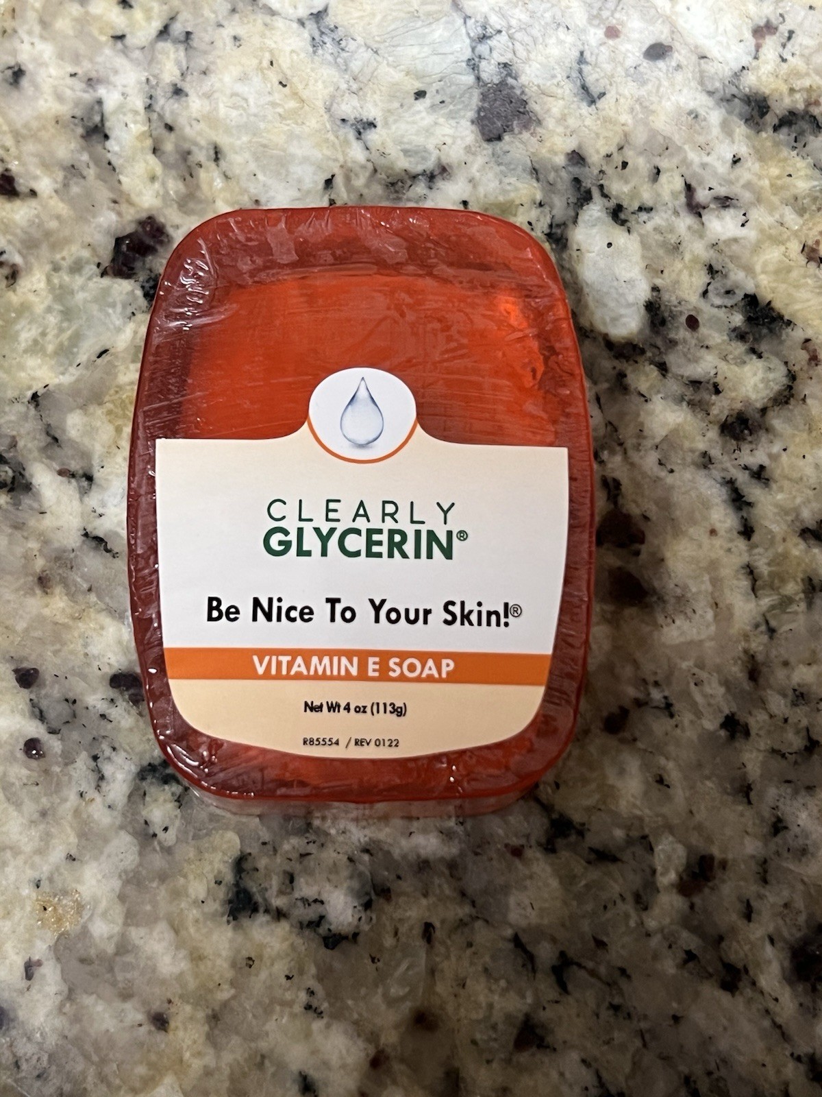 Clearly Glycerin Body Bar Soap Set 4oz Aloe Vera Vitamin E Unscented Honeysuckle