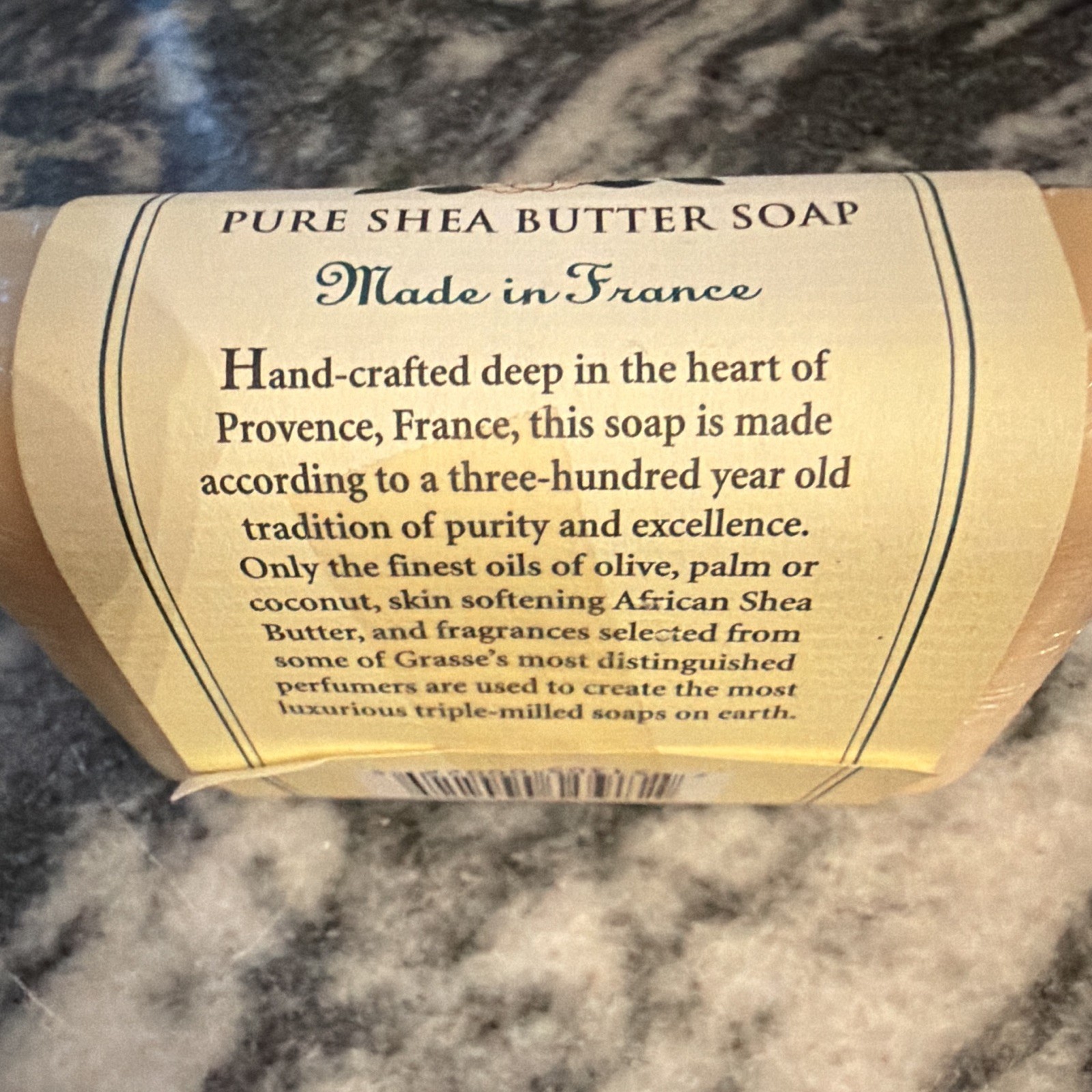 Mistral Provence Savon Extra-Fin Gardenia Royal Shea Butter Soap Bar 7 oz