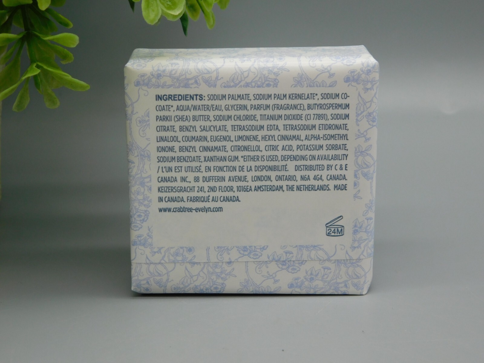 Crabtree & Evelyn Nantucket Briar Triple Milled Soap 3.5 oz New