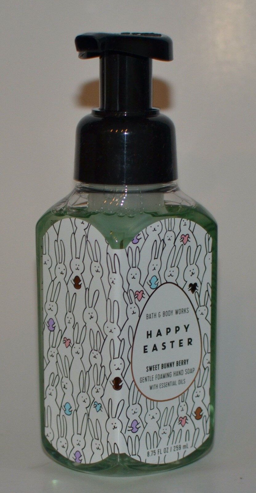 3 BATH & BODY WORKS HAPPY EASTER SWEET BUNNY BERRY GENTLE FOAMING HAND SOAP WASH