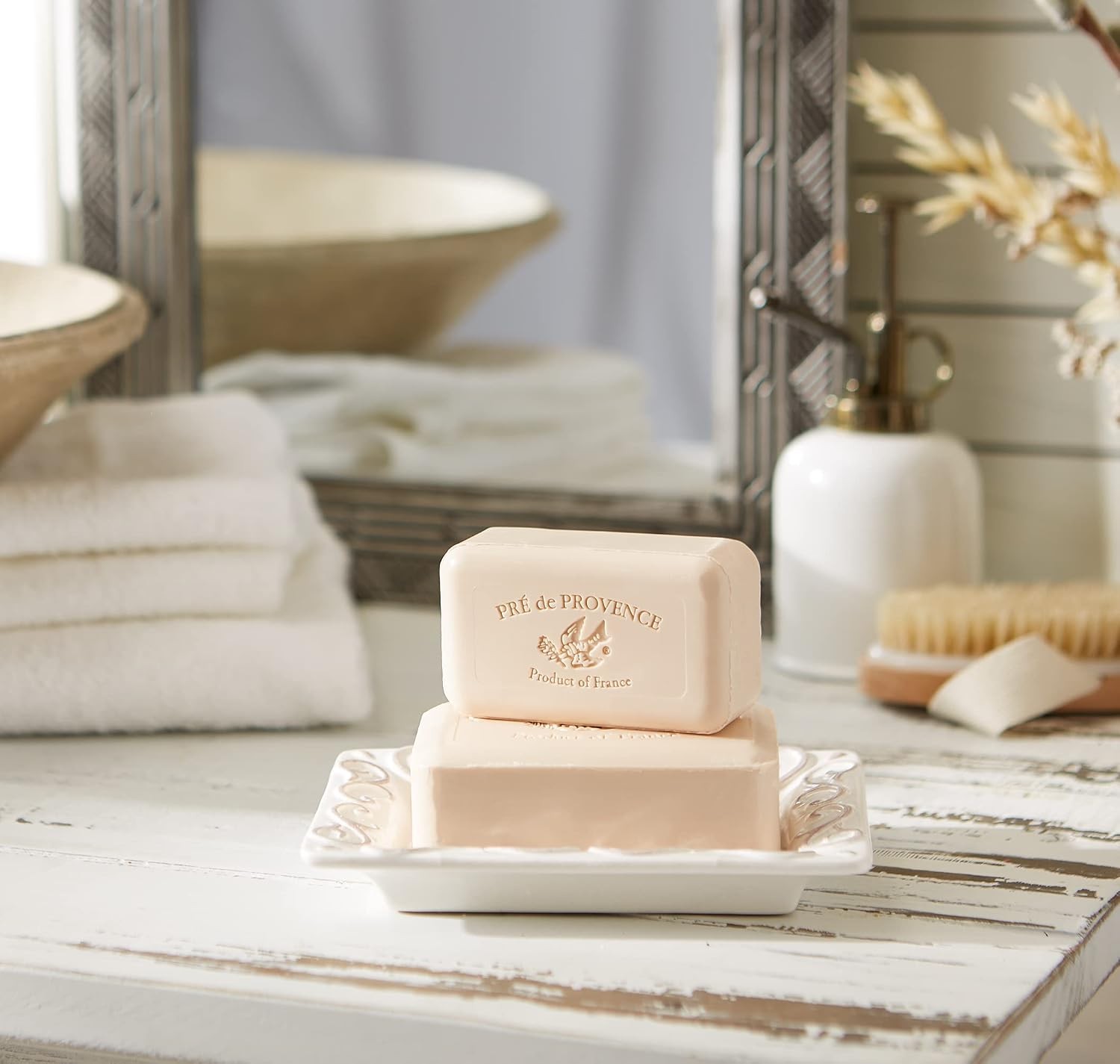 Artisanal Soap Bar Enriched with Organic Shea Butter Natural French Skincare