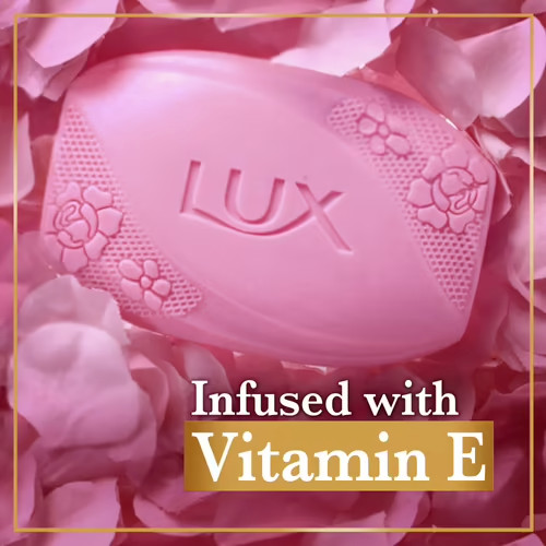 Lux Soft Touch French Rose & Almond oil Soap Bar, 100g ,pack of 4+1 bar free