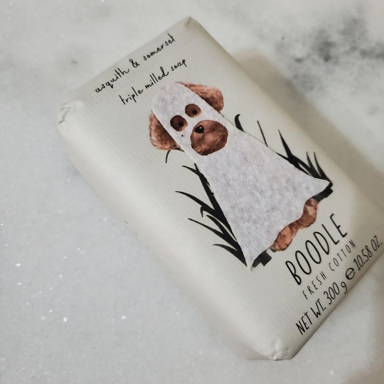 Asquith & Somerset Triple Milled Bar Soap Fresh Cotton Certified Sustainable