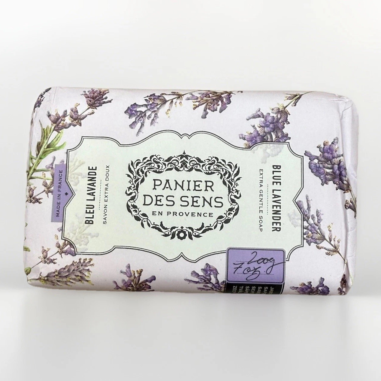 Lavender Soap Bar Large Panier Des Sens French Milled – 7 Oz. 200ML W/ Gift Box!