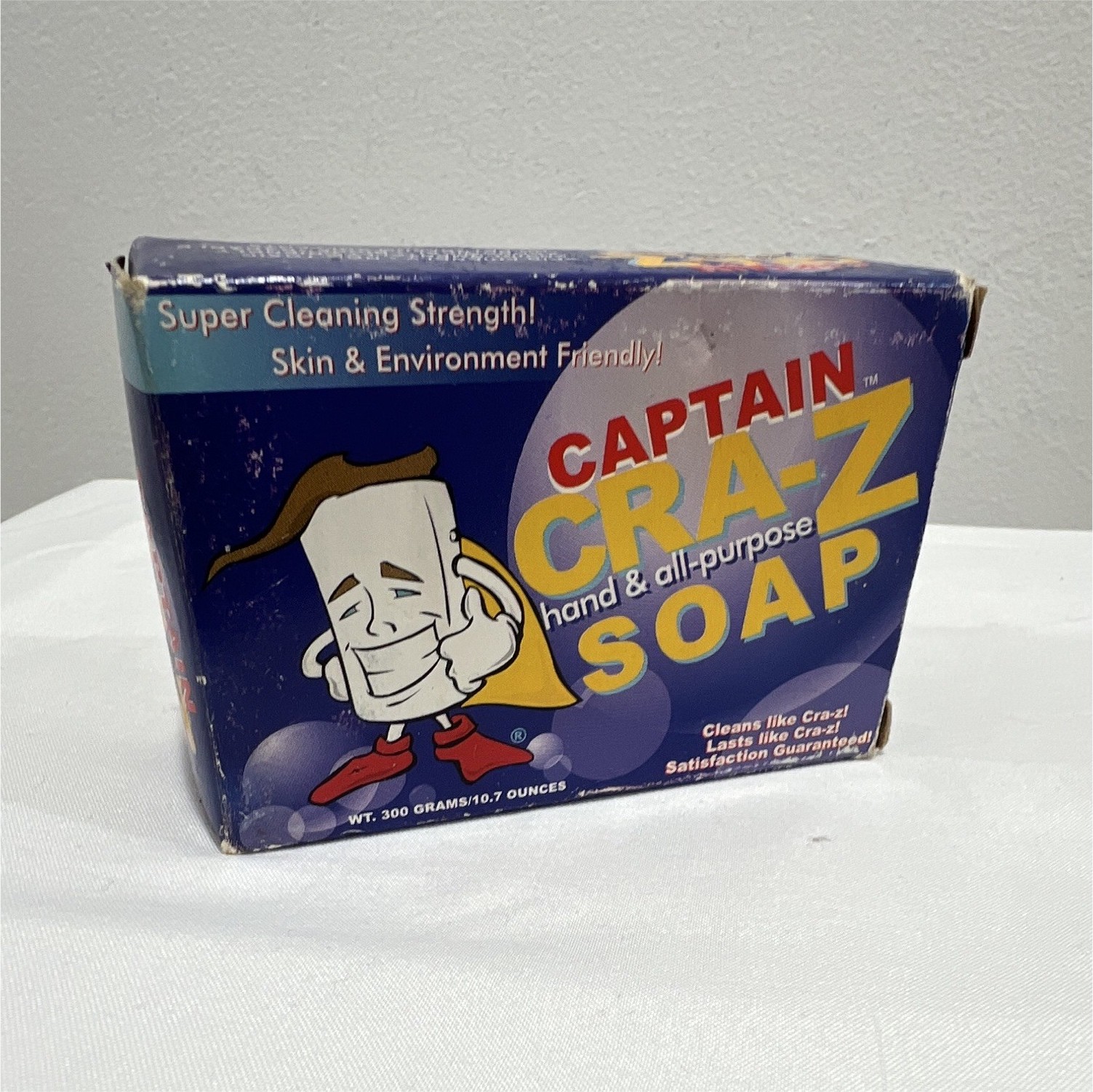 Captain Cra-Z Unscented Non-Toxic Hand & Body Soap Bar 10.7 oz