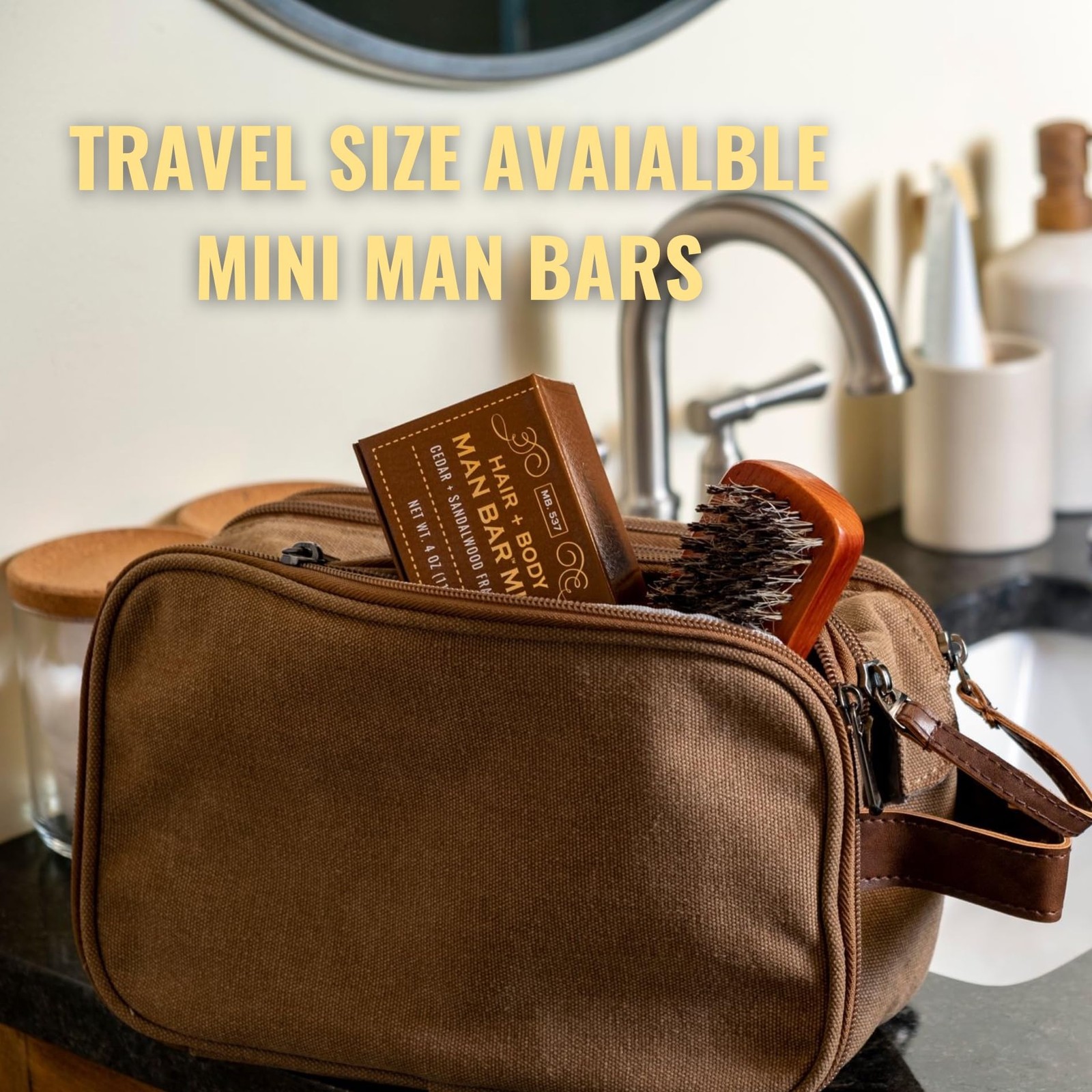 San Francisco Soap,Men Soap Gift Set | 6 Piece Man Bar Gift Set Natural Manly…