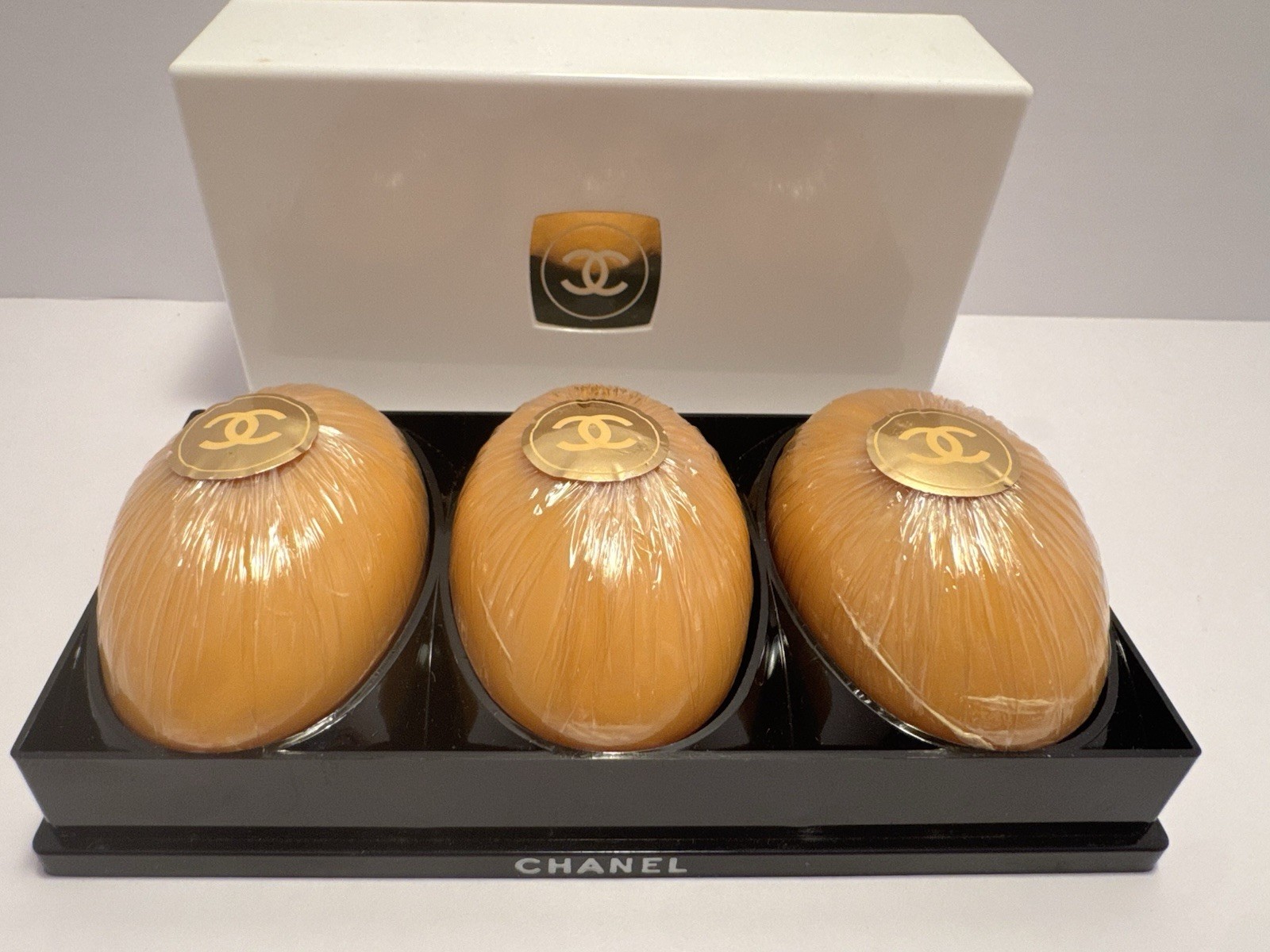 Chanel no 5 Bath Soap Vintage Classic Chanel Bath Soap Gift Set Savon De Bain CC