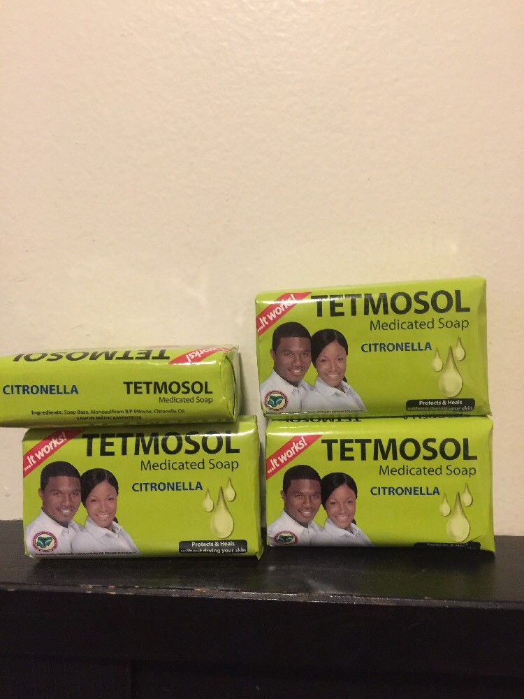 4 X Tetmosol Medicated Soap Citronella LOT OF 4 SOAPS. USA SELLER